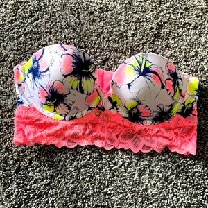VS PINK Bustier Strapless Bra 34B